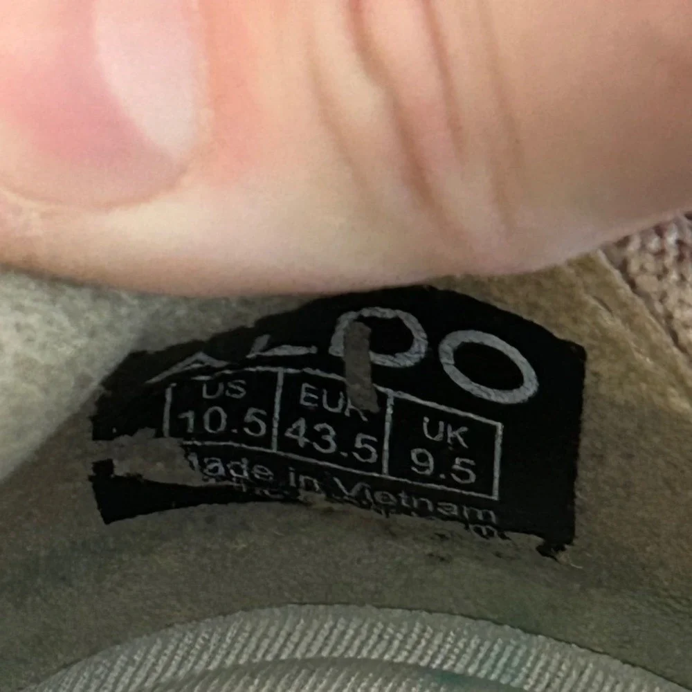 Aldo  Mens Knit Sneakers Beige Sand Sustainable Athletic Shoes 10.5 - Picture 8 of 9